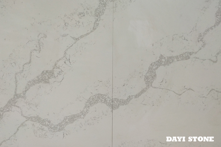 Calacatta Leon White Quartz - Dayi Stone